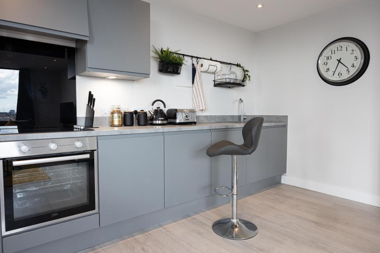 Contemporary 3 Bedrooms Apartment Manchester City Extérieur photo